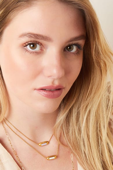 Ketting Summer Love Veelkleurig Multi Stainless Steel h5 Afbeelding4